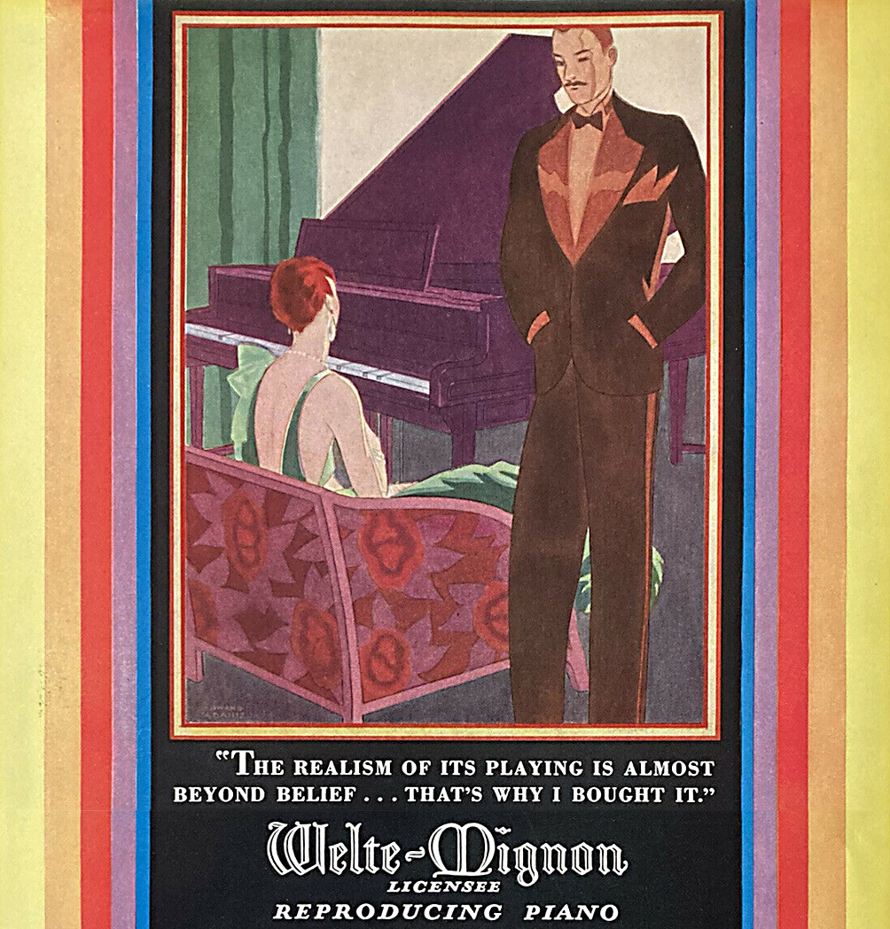 Welte-Mignon Reproducing Piano